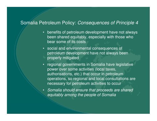 Somalia Petroleum Law - SomaliTalk.com