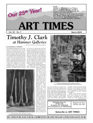 Timothy J. Clark - Art Times