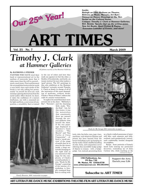 Timothy J. Clark - Art Times