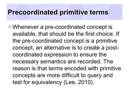 SNOMED CT in Pathology - IHE Wiki