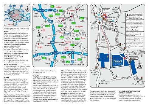 Campus Map - Brunel University