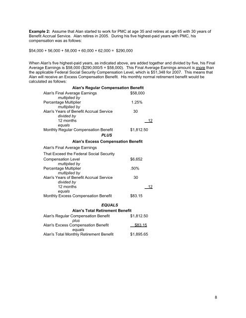 Defined Benefit Pension Plan SPD - uphs