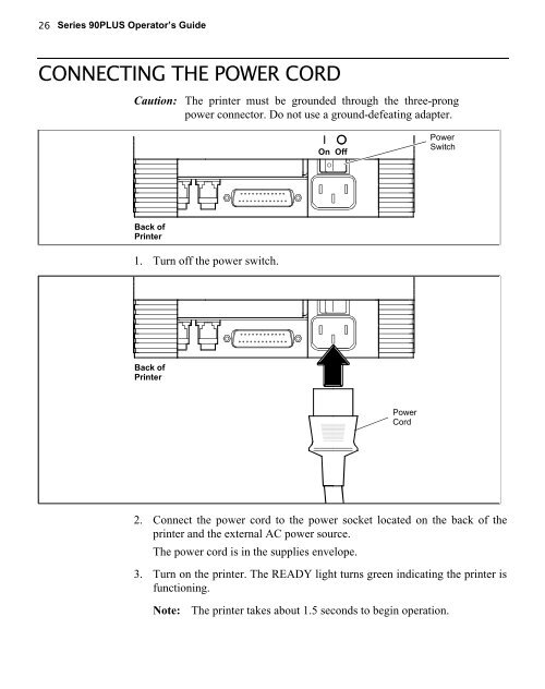 Series 90 Operator's Guide - TransAct