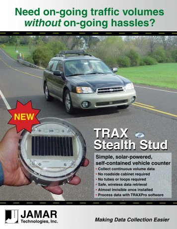 TRAX Stealth Stud TRAX Stealth Stud - JAMAR Technologies