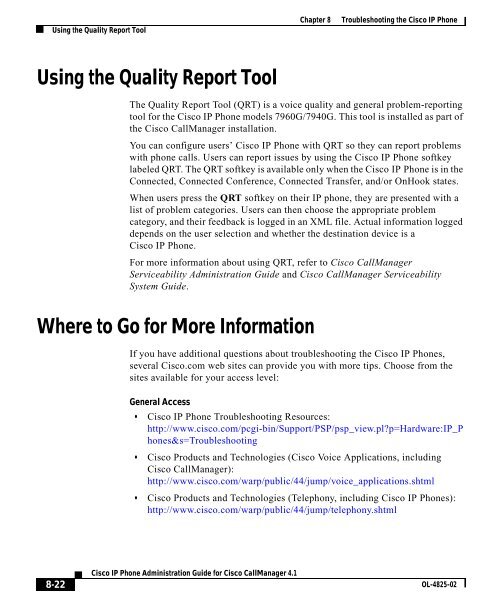 8 Troubleshooting the Cisco IP Phone