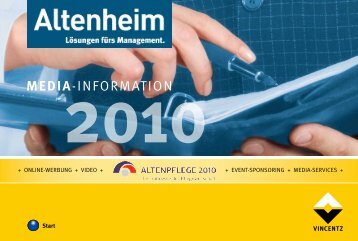 MEDIA-INFORMATION - Altenpflege Online - Vincentz Network