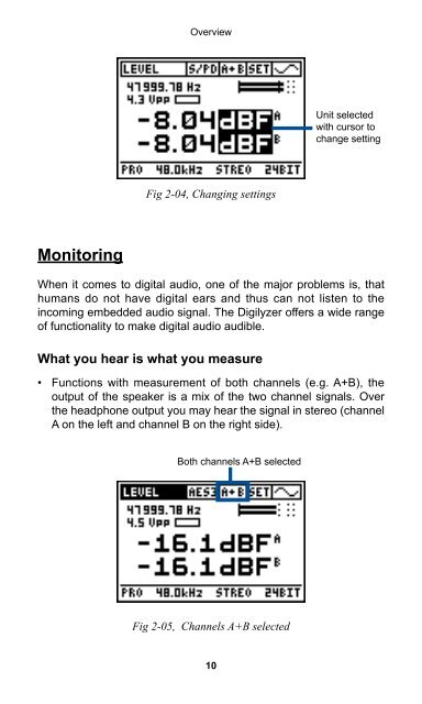Digilyzer DL1 User Manual
