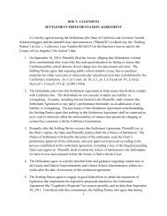 Settlement Agreement