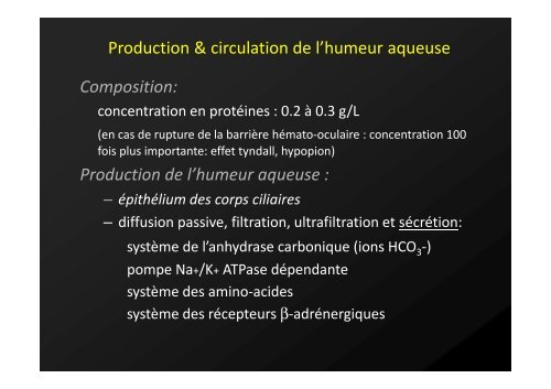 Le glaucome aigu - Association pour la Formation en Ophtalmologie ...