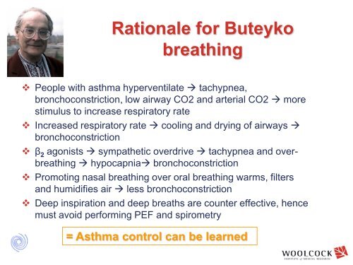 Breathing Exercises for Asthma : Evidence and Practice