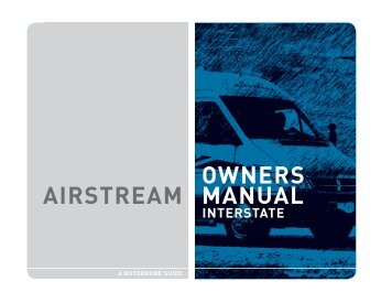 AIRSTREAM OWNERS MANUAL