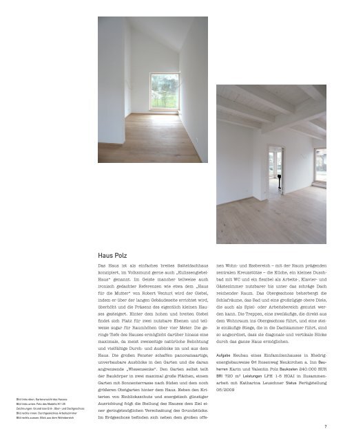 FLORIAN FISCHER SEBASTIAN MULTERER ARCHITEKTEN