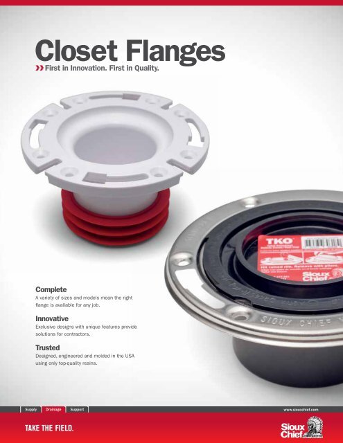 Closet Flanges Sioux Chief