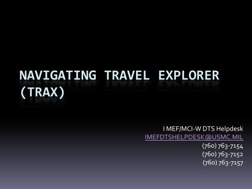 Trax Training