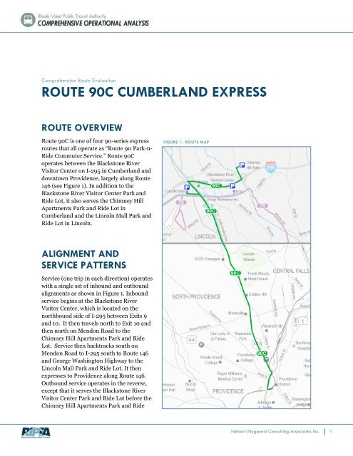 ROUTE 90C CUMBERLAND EXPRESS - ripta