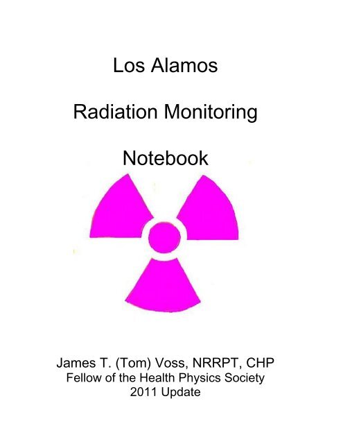 Los Alamos Radiation Monitoring Notebook Rad