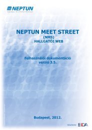 NEPTUN MEET STREET