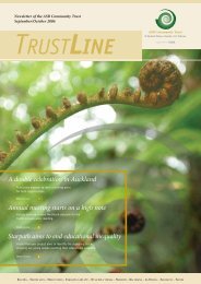 TRUSTLINE - ASB Community Trust