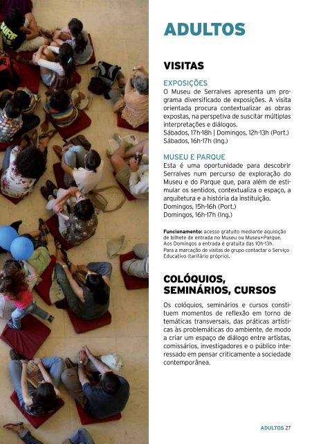 Programas Educativos 2011/2012 - FundaÃ§Ã£o de Serralves