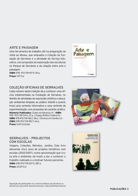 Programas Educativos 2011/2012 - FundaÃ§Ã£o de Serralves