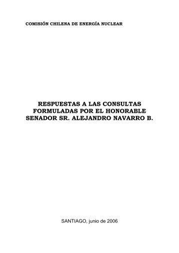 RESPUESTAS A LAS CONSULTAS FORMULADAS ... - El Mostrador