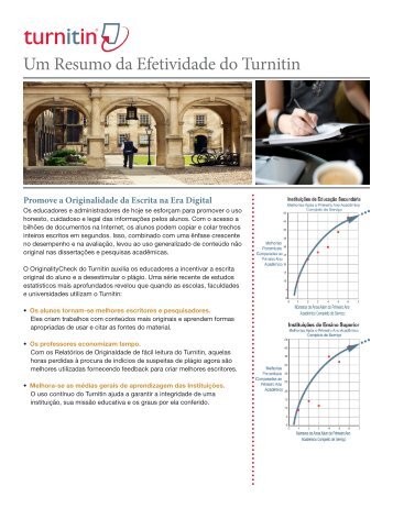 Um Resumo da Efetividade do Turnitin