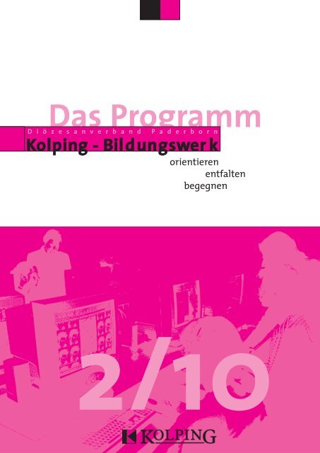 Das Programm - Kolping-Bildungsstätte Soest