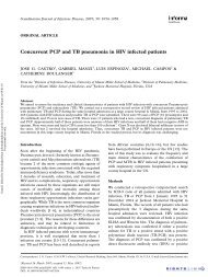 Concurrent PCP and TB pneumonia in HIV infected ... - ResearchGate