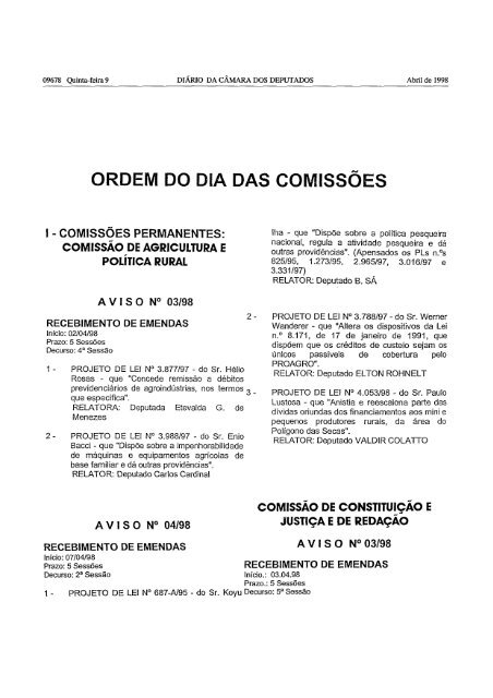 IlIARI())A CAMARA Â»()SÂ» - CÃ¢mara dos Deputados