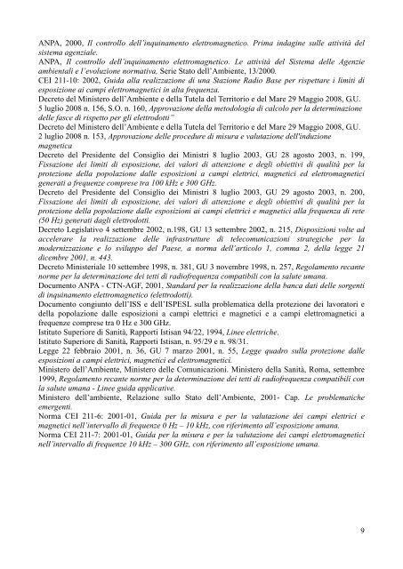 12 RADIAZIONI NON IONIZZANTI - Ispra