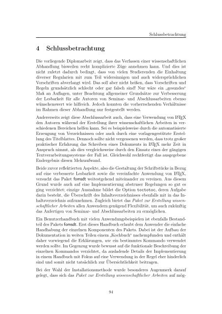 Paket zur Erstellung wissenschaftlicher Arbeiten in LaTeX