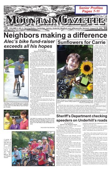 Neighbors making a difference - Mountain Gazette