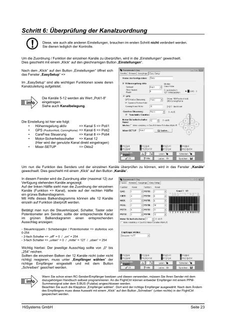 Anleitung ARF Okto XL als PDF