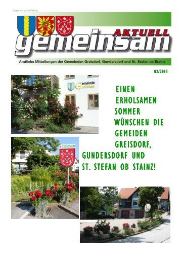 gem aktuell 02 2013.pub - Gemeinde Greisdorf