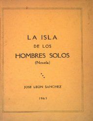 La isla de los hombres solos, [Puntarenas] 1963, 97 pp.; 28 ... - Sinabi