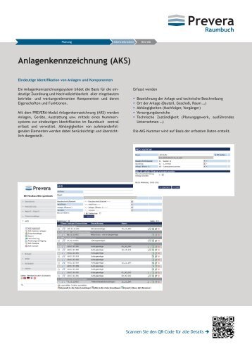 Anlagenkennzeichnung (AKS) - PREVERA