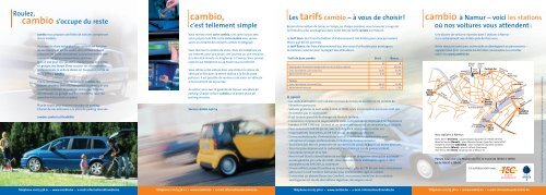 Voitures sur cambio? - Cambio Carsharing