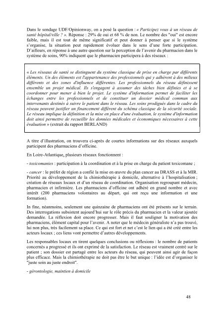 La pharmacie d'officine en France - Ordre National des Pharmaciens