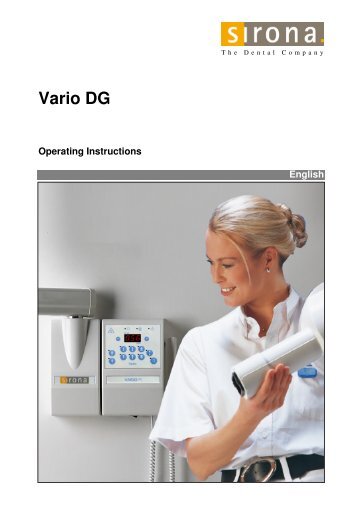 Vario DG - Sirona - Technical Documentation
