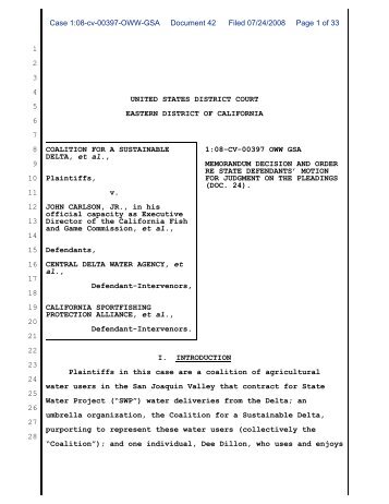 motion pleadings pleading judgment california