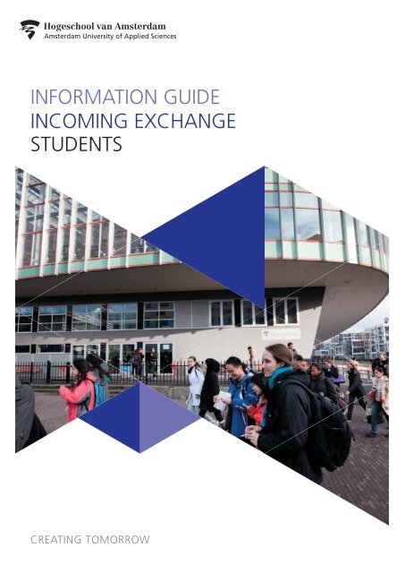 InformatIon guIde IncomIng exchange StudentS - Hogeschool van ...