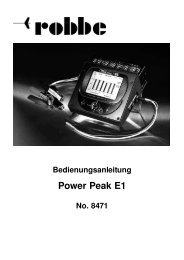 DA 8471 Power Peak E1:Power Peak E1.qxd - Robbe