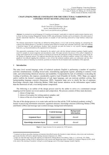 CMAP LINKING PHRASE CONSTRAINT FOR THE STRUCTURAL ...