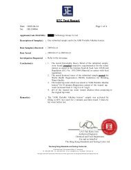 STC Test Report - AlkaWay