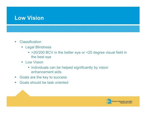 Certified Paraoptometric Technician Review Course CPOT - Idaho ...