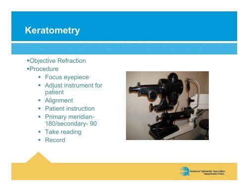 Certified Paraoptometric Technician Review Course CPOT - Idaho ...