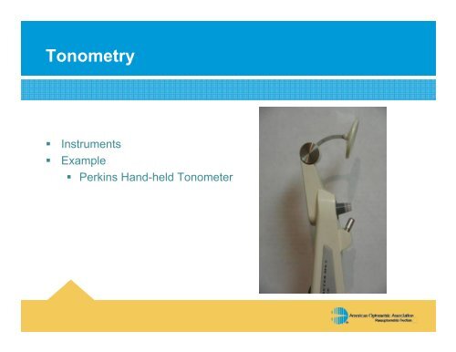 Certified Paraoptometric Technician Review Course CPOT - Idaho ...