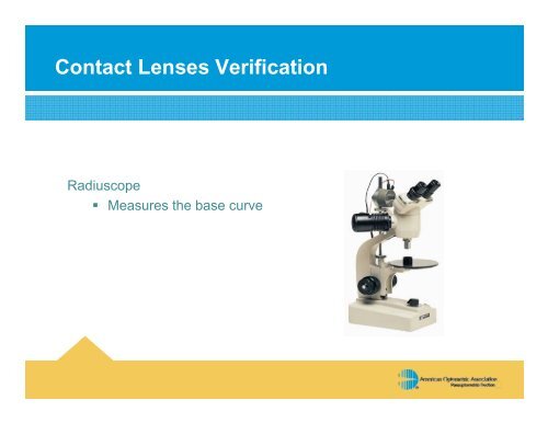 Certified Paraoptometric Technician Review Course CPOT - Idaho ...