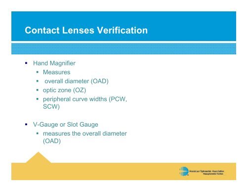 Certified Paraoptometric Technician Review Course CPOT - Idaho ...