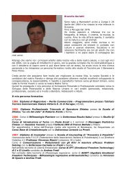 Brunella Gorietti Sono nata a Mannedorf vicino a Zurigo il 26 Aprile ...